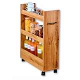 KESPER KSP24859 VIŠENAMENSKA POLICA SA TOČKIĆIMA 60X22X78CM DRVO - slika 1