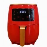QUANTEK Q1301RD AIR FRYER SA TAJMEROM LCD 6L 1600W CRVENA - slika 1